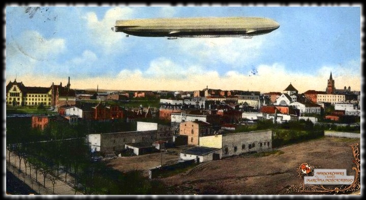 Inowrocław<br>Panorama z wieży ratuszowej 1914 rok